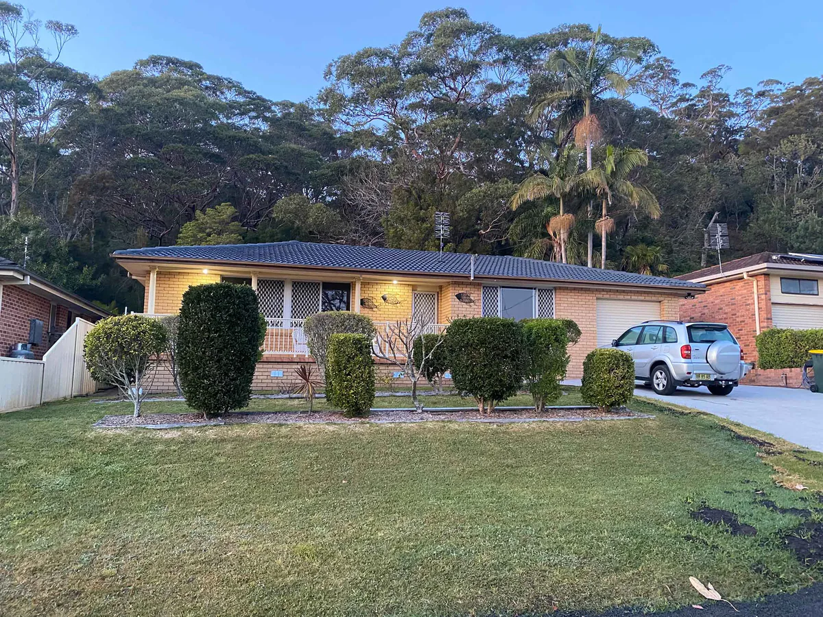 A completed roof restoration on a home in Nowra, NSW